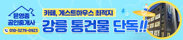 강릉감성통건물단독